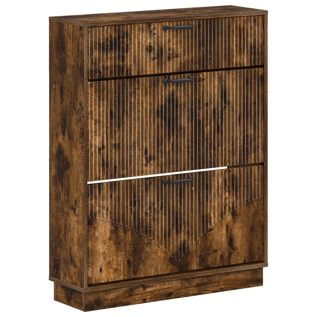 vidaXL Szafka na buty HOORN 78 x 24 x 100 cm Drewno inżynieryjne