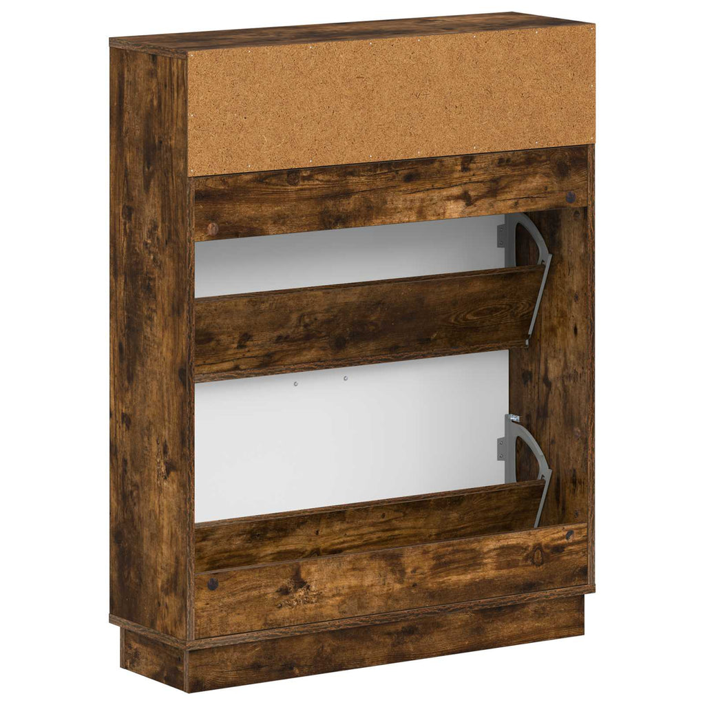 vidaXL Szafka na buty HOORN 78 x 24 x 100 cm Drewno inżynieryjne