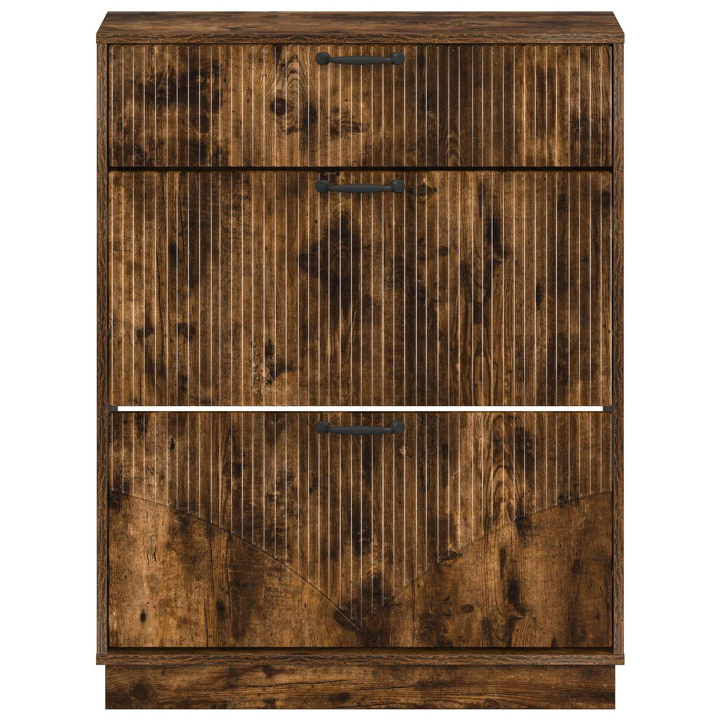 vidaXL Szafka na buty HOORN 78 x 24 x 100 cm Drewno inżynieryjne