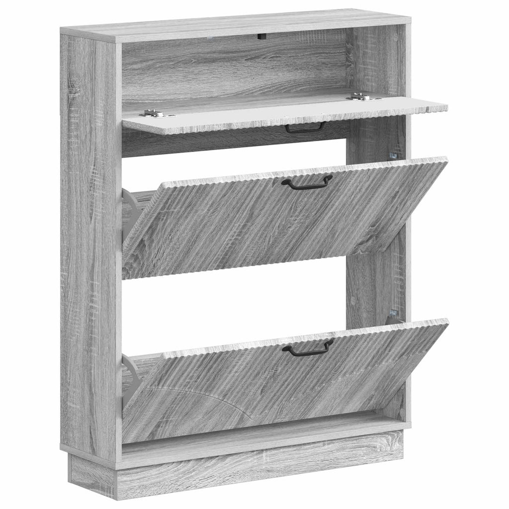 vidaXL Szafka na buty HOORN 78 x 24 x 100 cm Drewno inżynieryjne