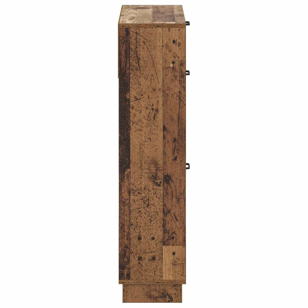 vidaXL Szafka na buty HOORN 78 x 24 x 100 cm Drewno inżynieryjne