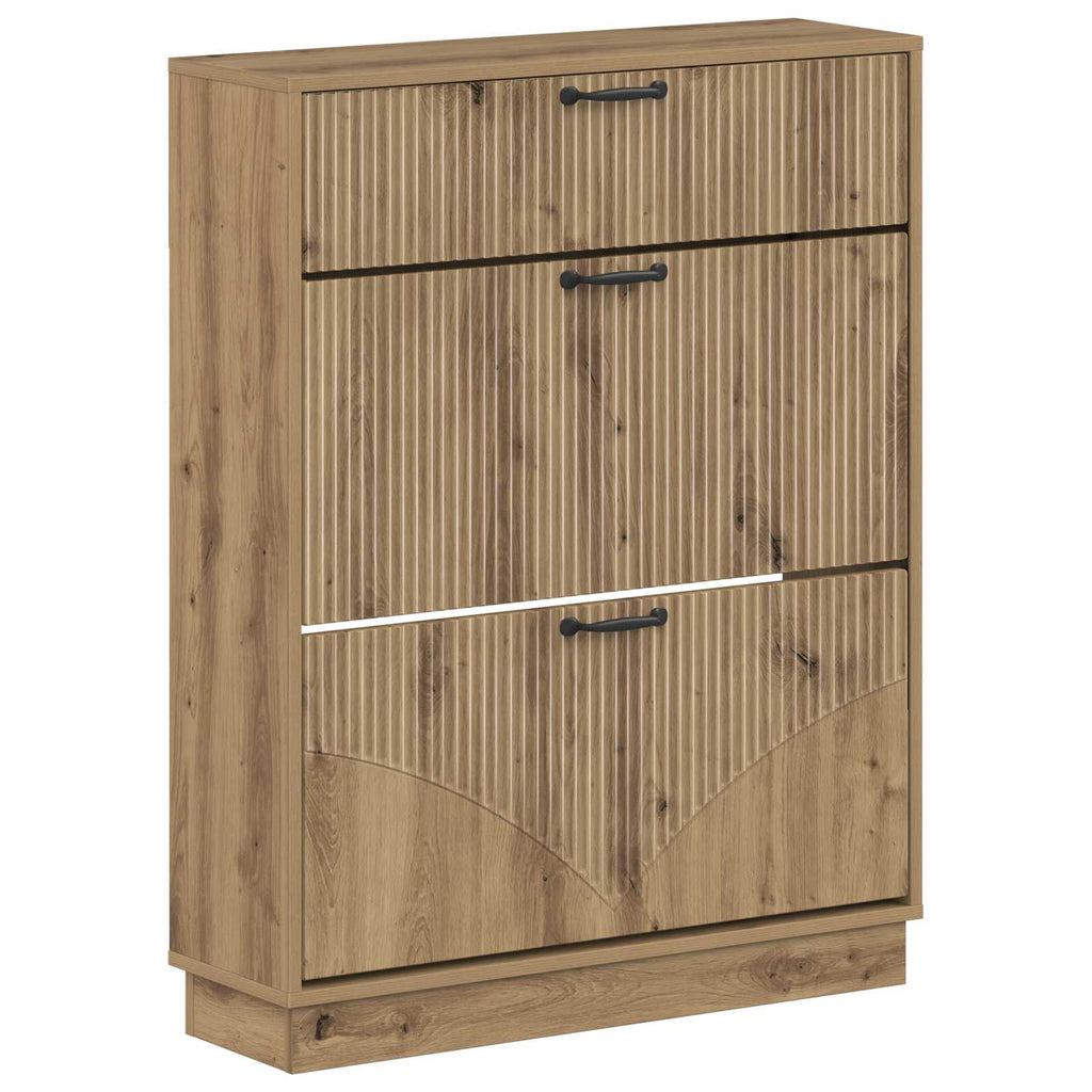 vidaXL Szafka na buty HOORN 78 x 24 x 100 cm Drewno inżynieryjne