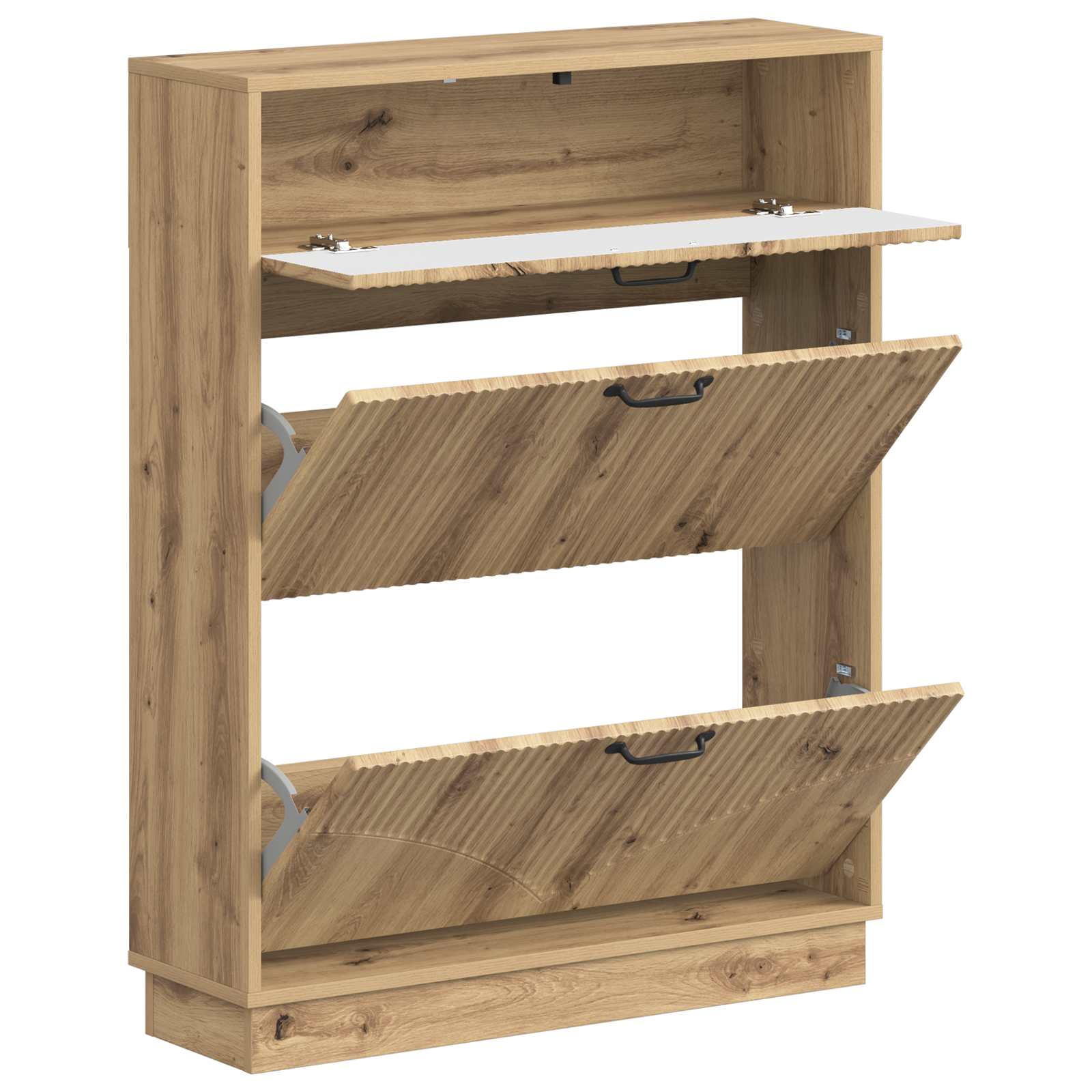 vidaXL Szafka na buty HOORN 78 x 24 x 100 cm Drewno inżynieryjne
