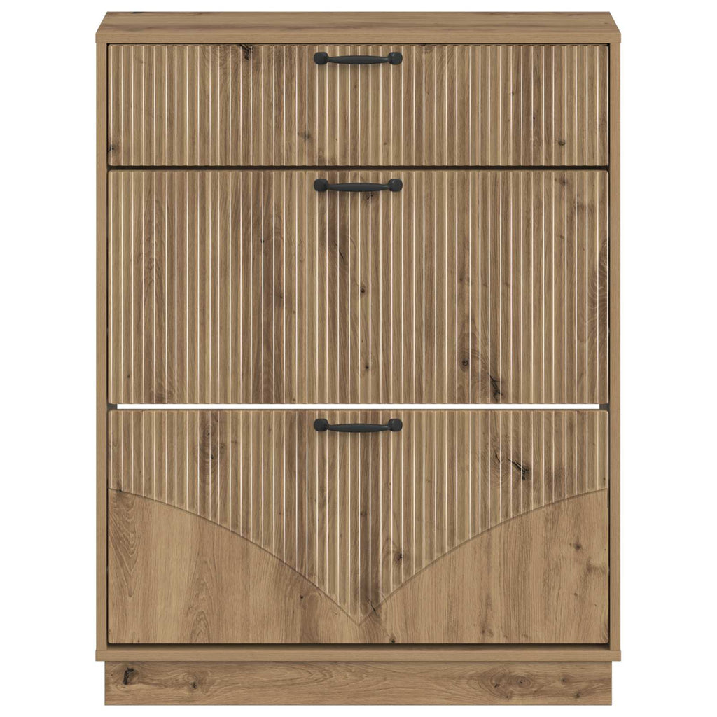 vidaXL Szafka na buty HOORN 78 x 24 x 100 cm Drewno inżynieryjne
