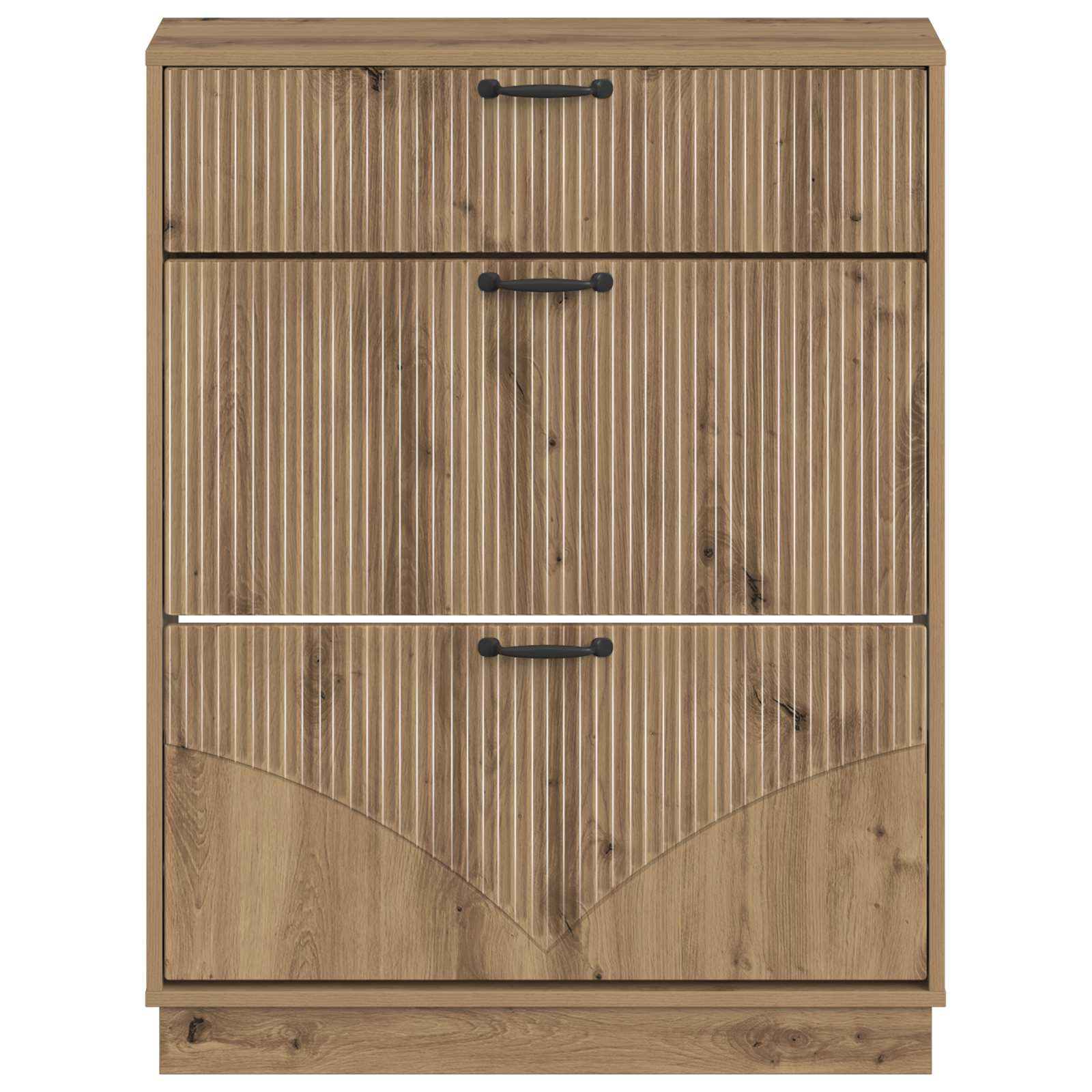 vidaXL Szafka na buty HOORN 78 x 24 x 100 cm Drewno inżynieryjne