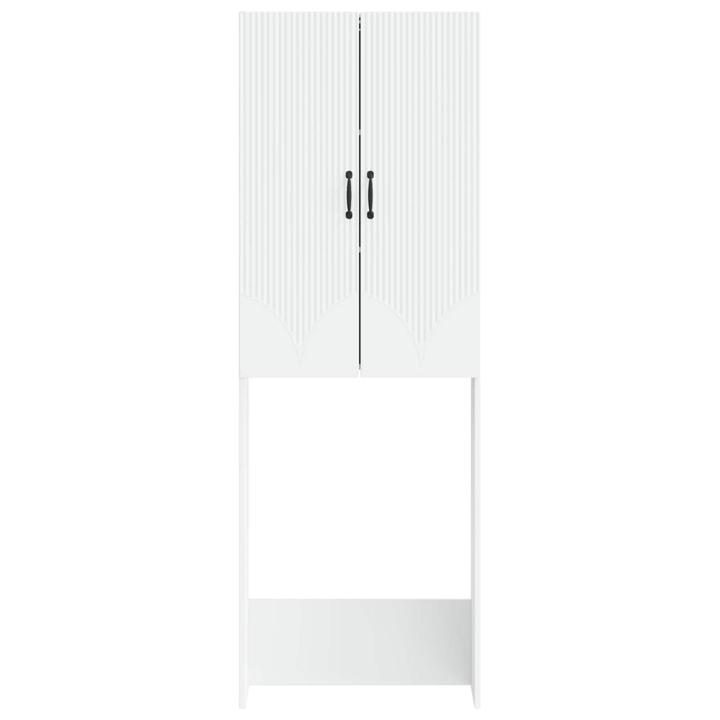 vidaXL Szafka toaletowa HOORN Biały 66 x 25,5 x 190 cm