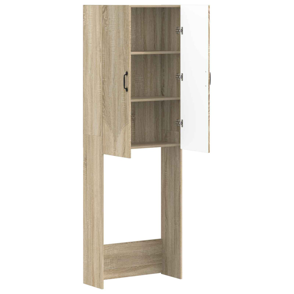 vidaXL Szafka toaletowa HOORN dąb Sonoma 66 x 25,5 x 190 cm