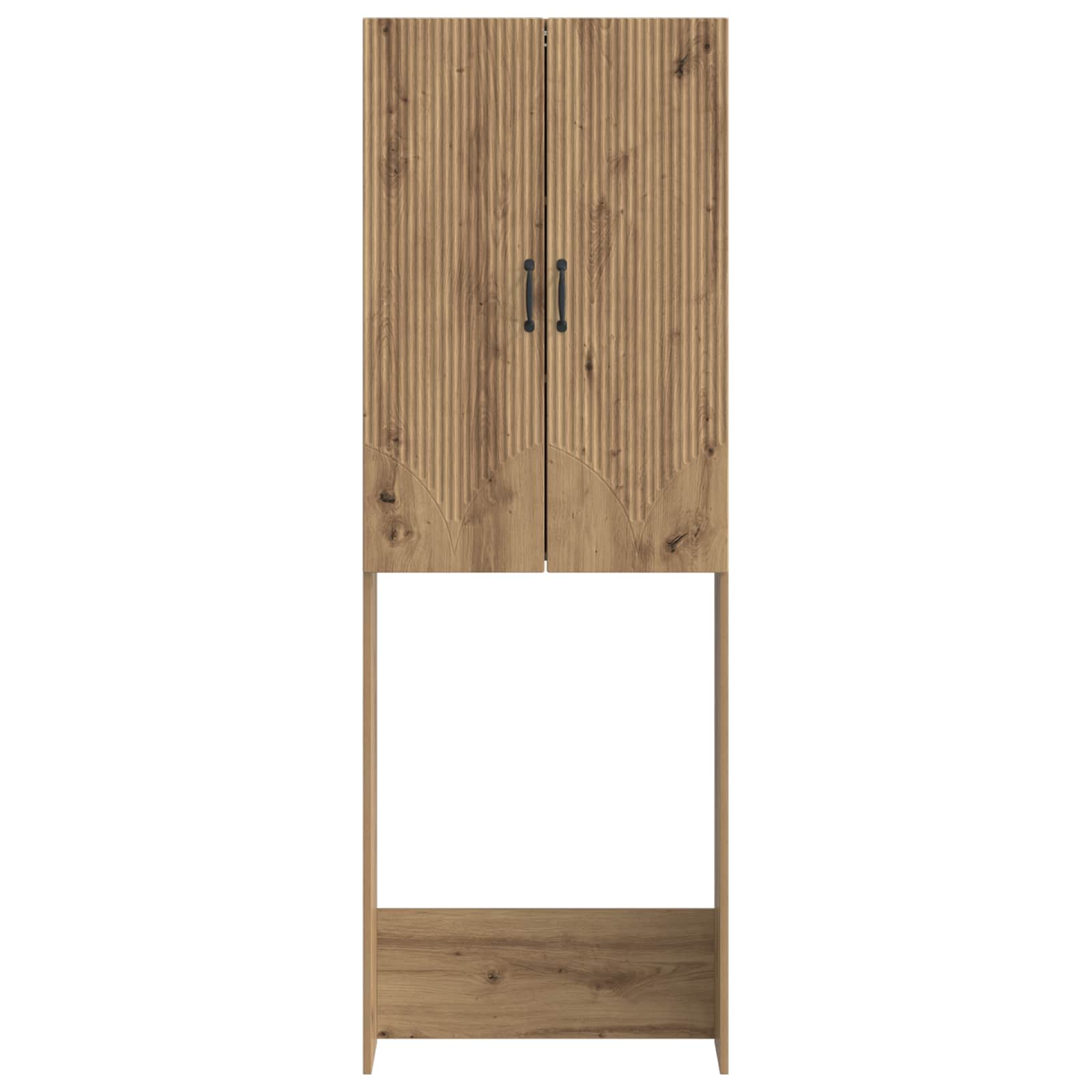 vidaXL Szafka toaletowa HOORN Dąb artisan 66 x 25,5 x 190 cm
