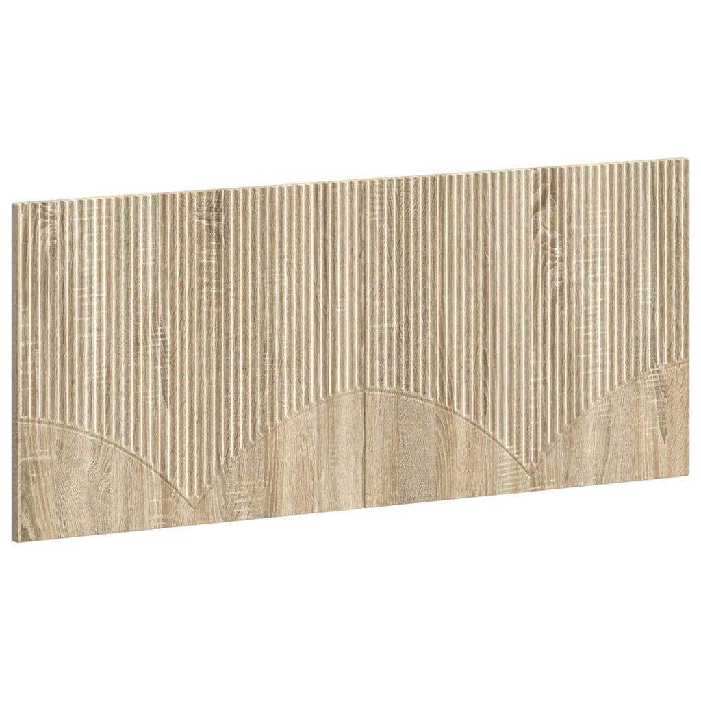 vidaXL Zagłówek montowany na ścianie HOORN dąb Sonoma
