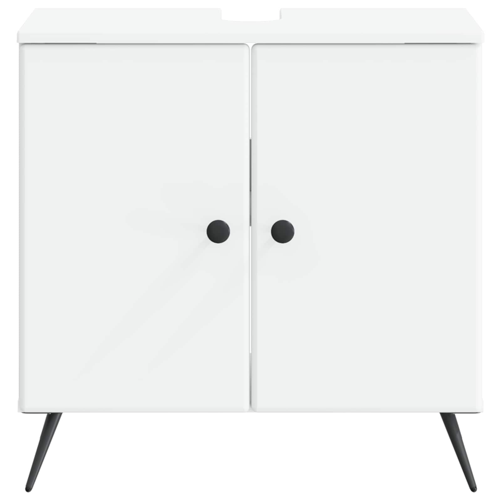 vidaXL Szafka pod umywalkę BREDA Biały 59,5 x 31,5 x 59 cm