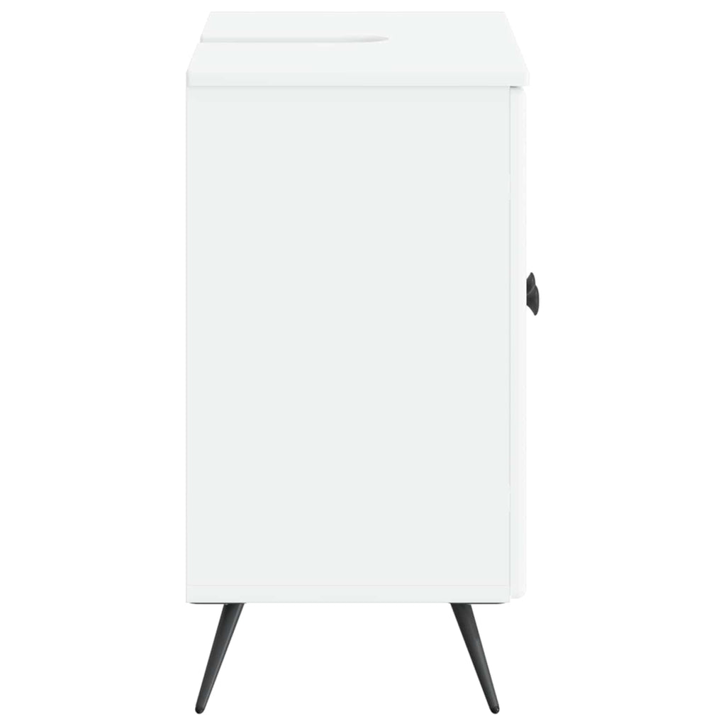 vidaXL Szafka pod umywalkę BREDA Biały 59,5 x 31,5 x 59 cm