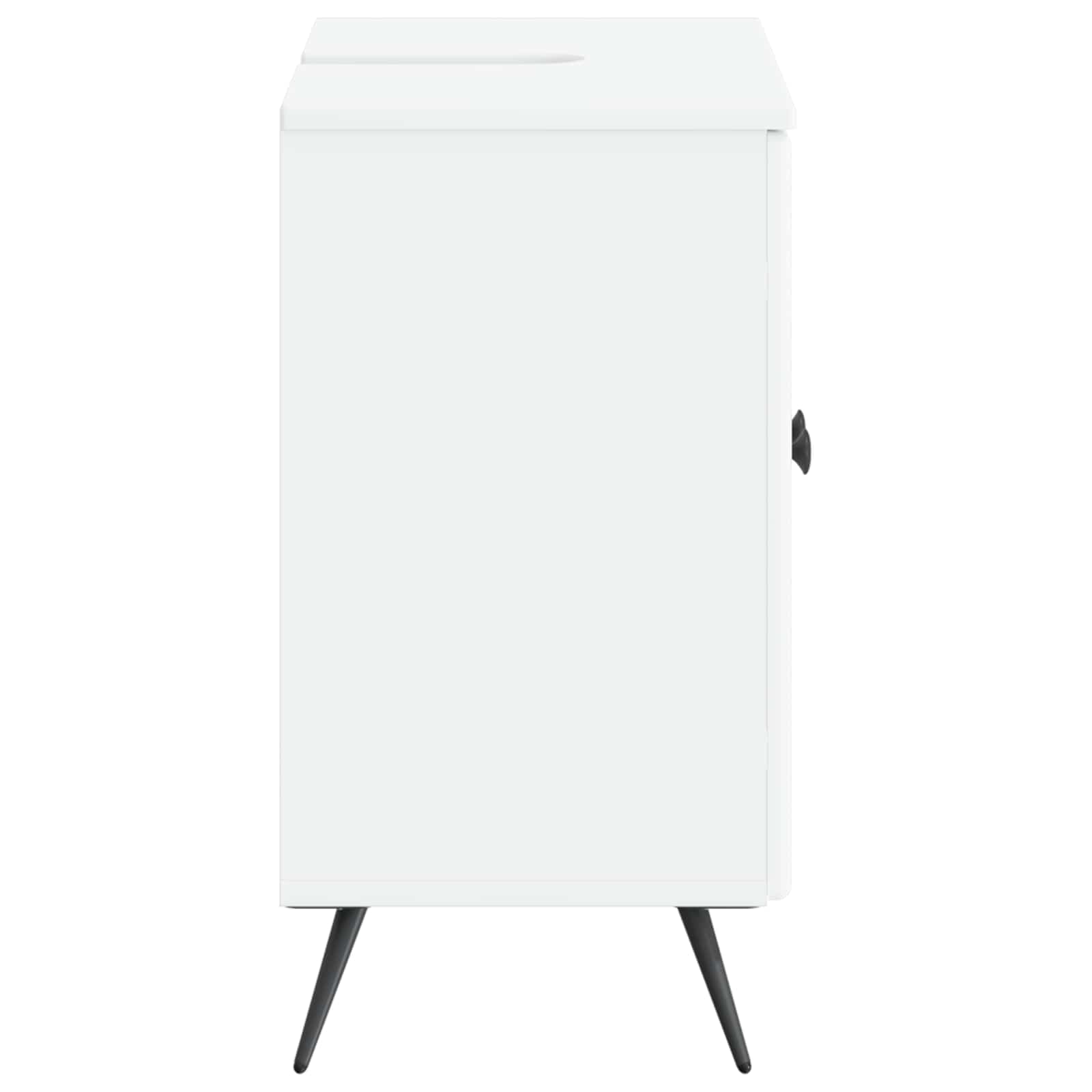 vidaXL Szafka pod umywalkę BREDA Biały 59,5 x 31,5 x 59 cm