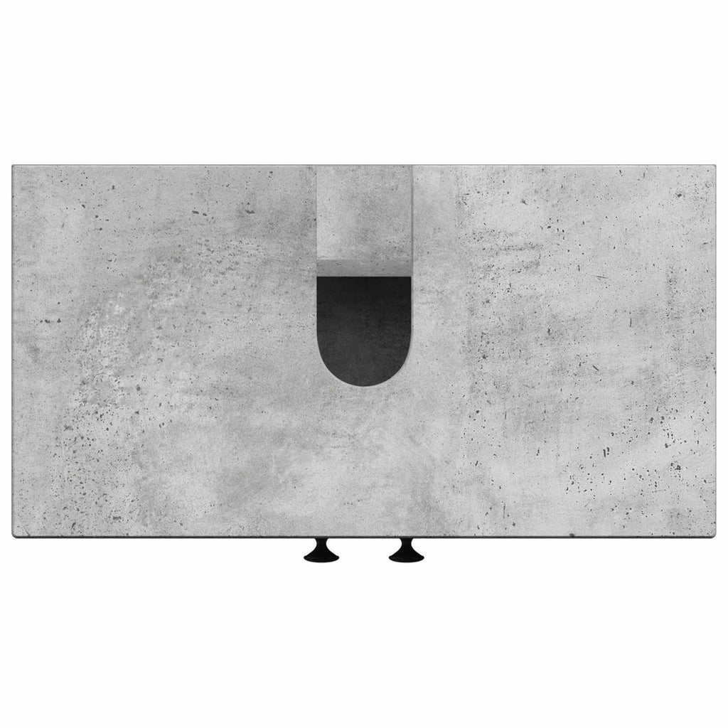 vidaXL Szafka pod umywalkę BREDA Betonowy szary 59,5 x 31,5 x 59 cm