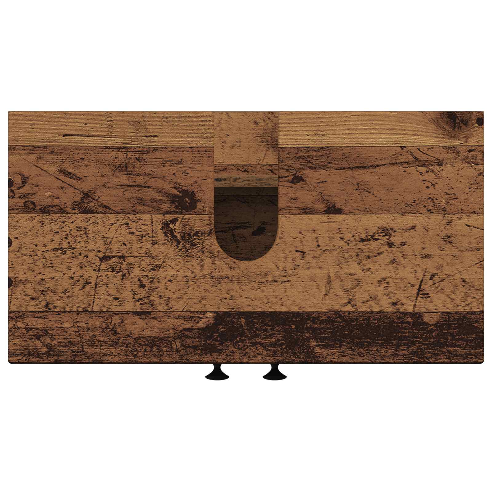 vidaXL Szafka pod umywalkę BREDA Stare drewno 59,5 x 31,5 x 59 cm
