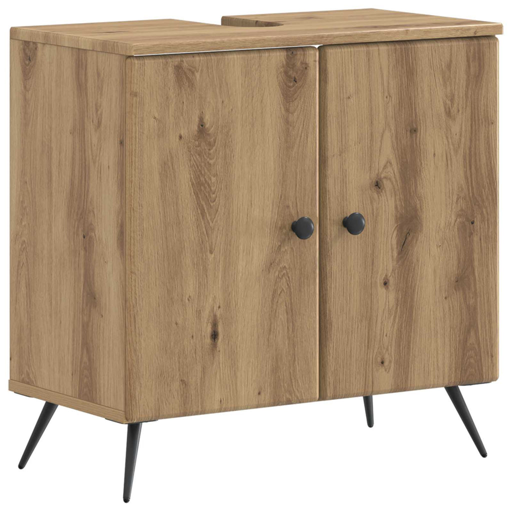 vidaXL Szafka pod umywalkę BREDA Dąb artisan 59,5 x 31,5 x 59 cm