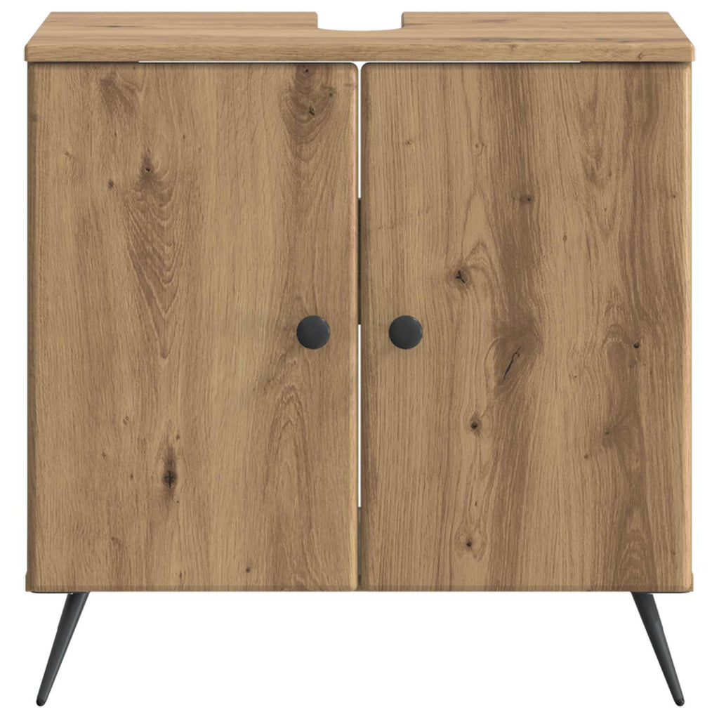 vidaXL Szafka pod umywalkę BREDA Dąb artisan 59,5 x 31,5 x 59 cm