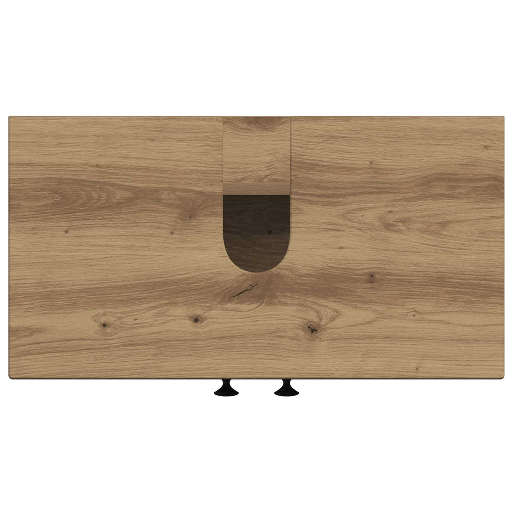 vidaXL Szafka pod umywalkę BREDA Dąb artisan 59,5 x 31,5 x 59 cm