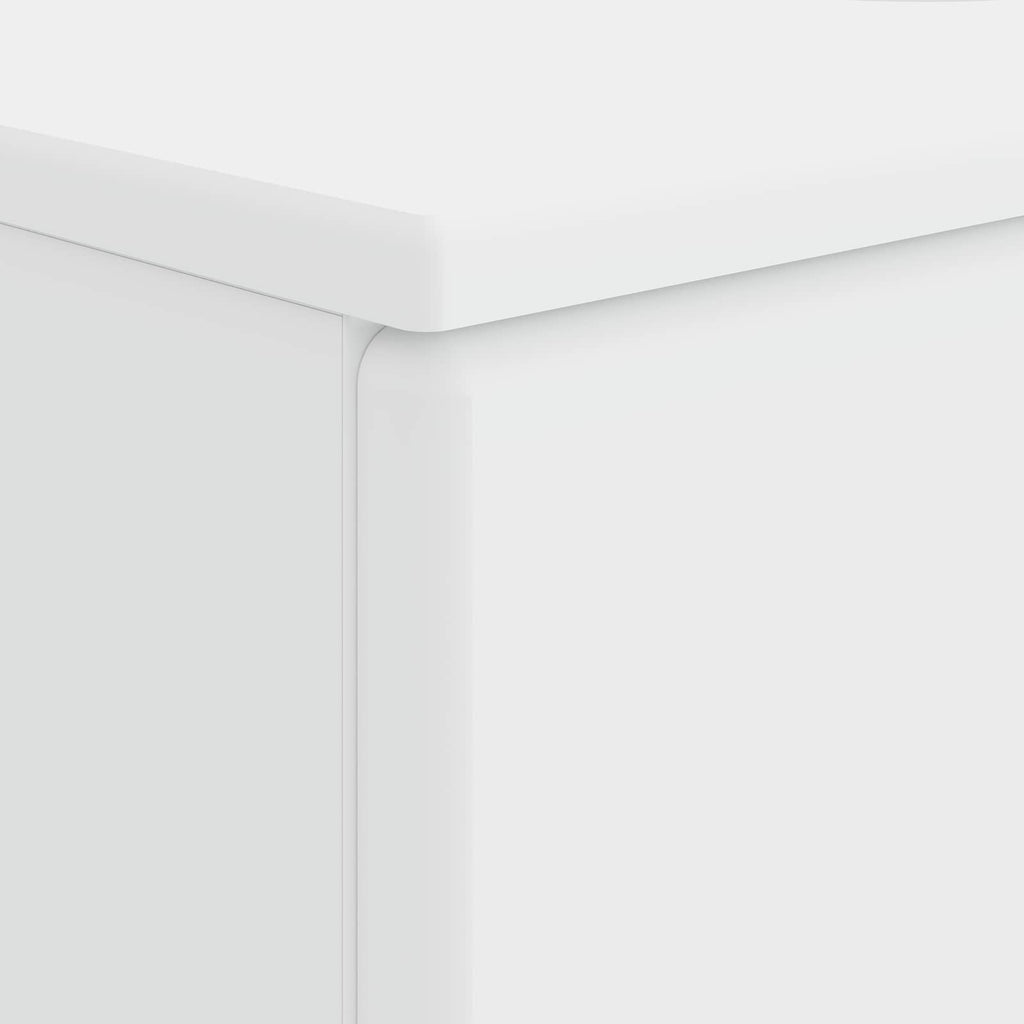 vidaXL Szafka pod umywalkę BREDA Biały 82 x 41 x 59 cm