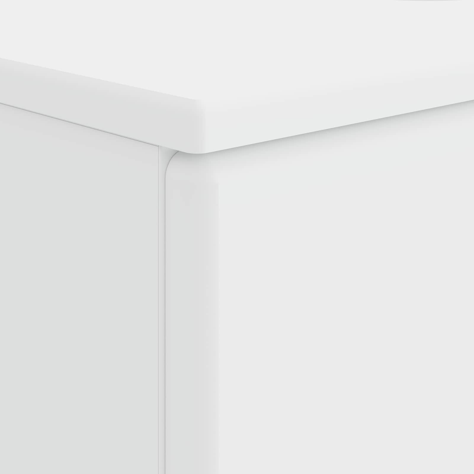 vidaXL Szafka pod umywalkę BREDA Biały 82 x 41 x 59 cm