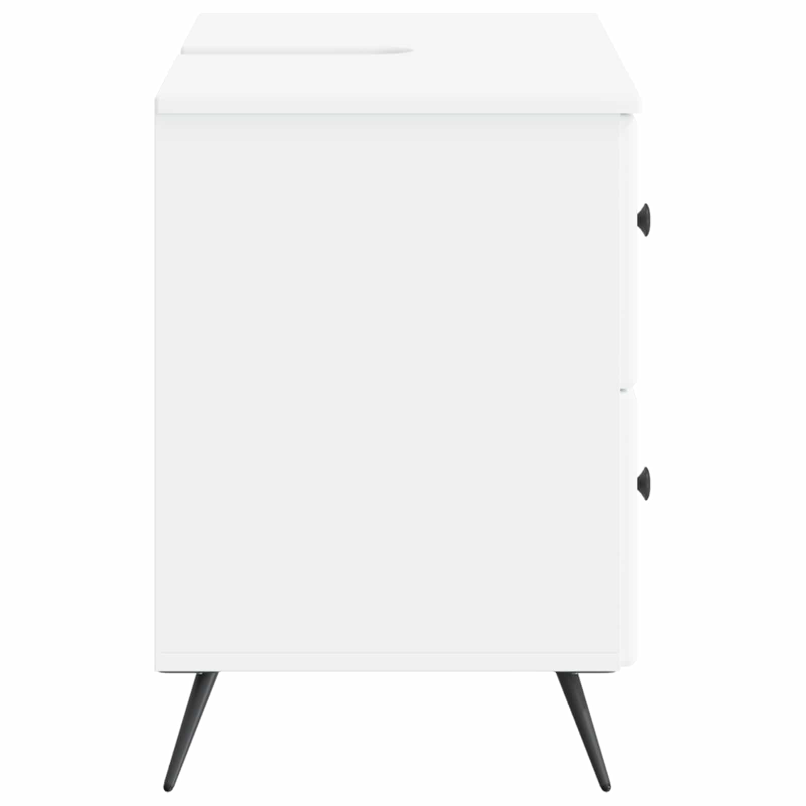vidaXL Szafka pod umywalkę BREDA Biały 82 x 41 x 59 cm