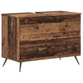 vidaXL Szafka pod umywalkę BREDA Stare drewno 82 x 41 x 59 cm