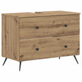 vidaXL Szafka pod umywalkę BREDA Dąb artisan 82 x 41 x 59 cm