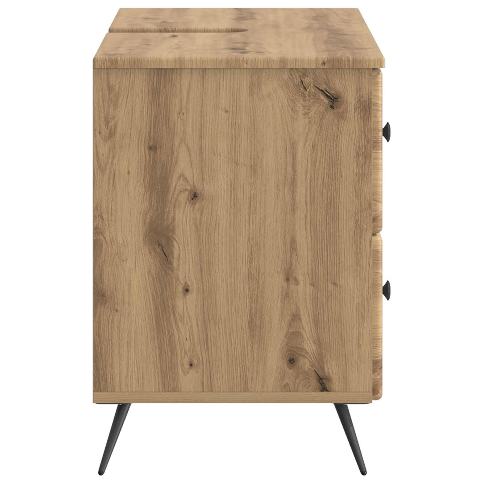 vidaXL Szafka pod umywalkę BREDA Dąb artisan 82 x 41 x 59 cm