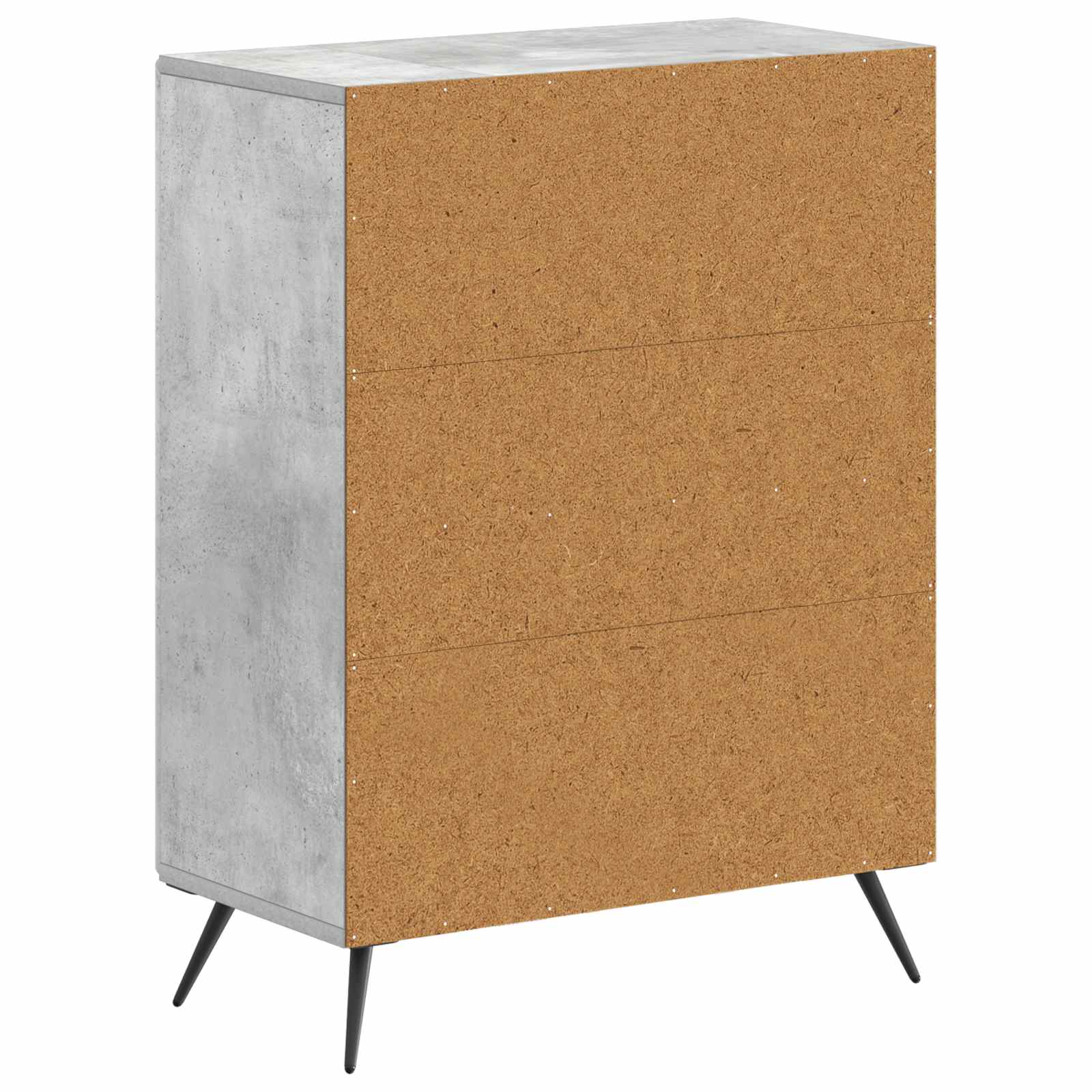 vidaXL Szafka Łazienkowa BREDA Betonowy szary 59,5 x 31 x 80 cm