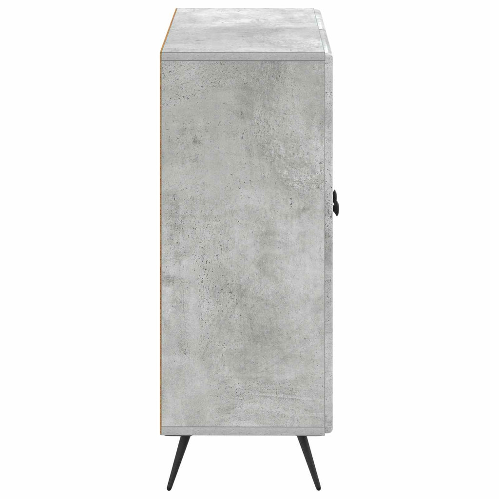 vidaXL Szafka Łazienkowa BREDA Betonowy szary 59,5 x 31 x 80 cm