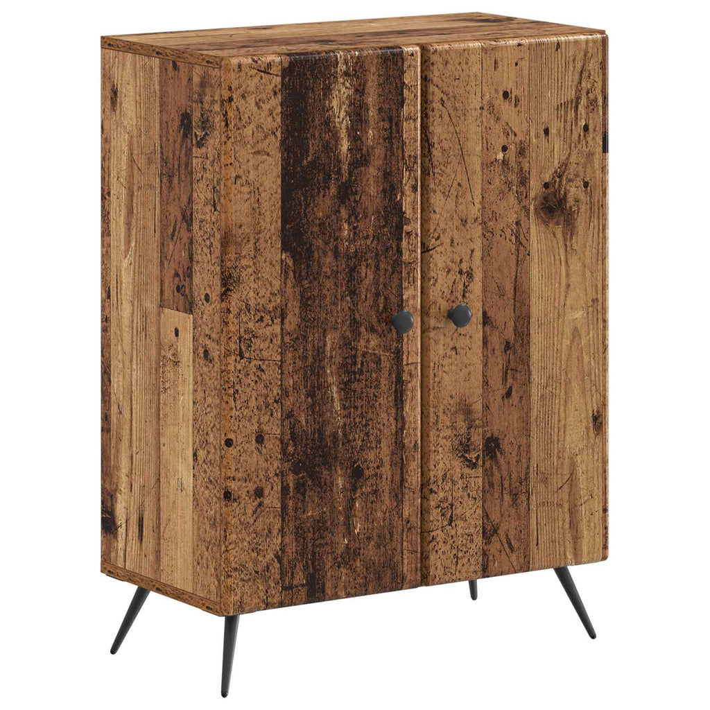 vidaXL Szafka Łazienkowa BREDA Stare drewno 59,5 x 31 x 80 cm