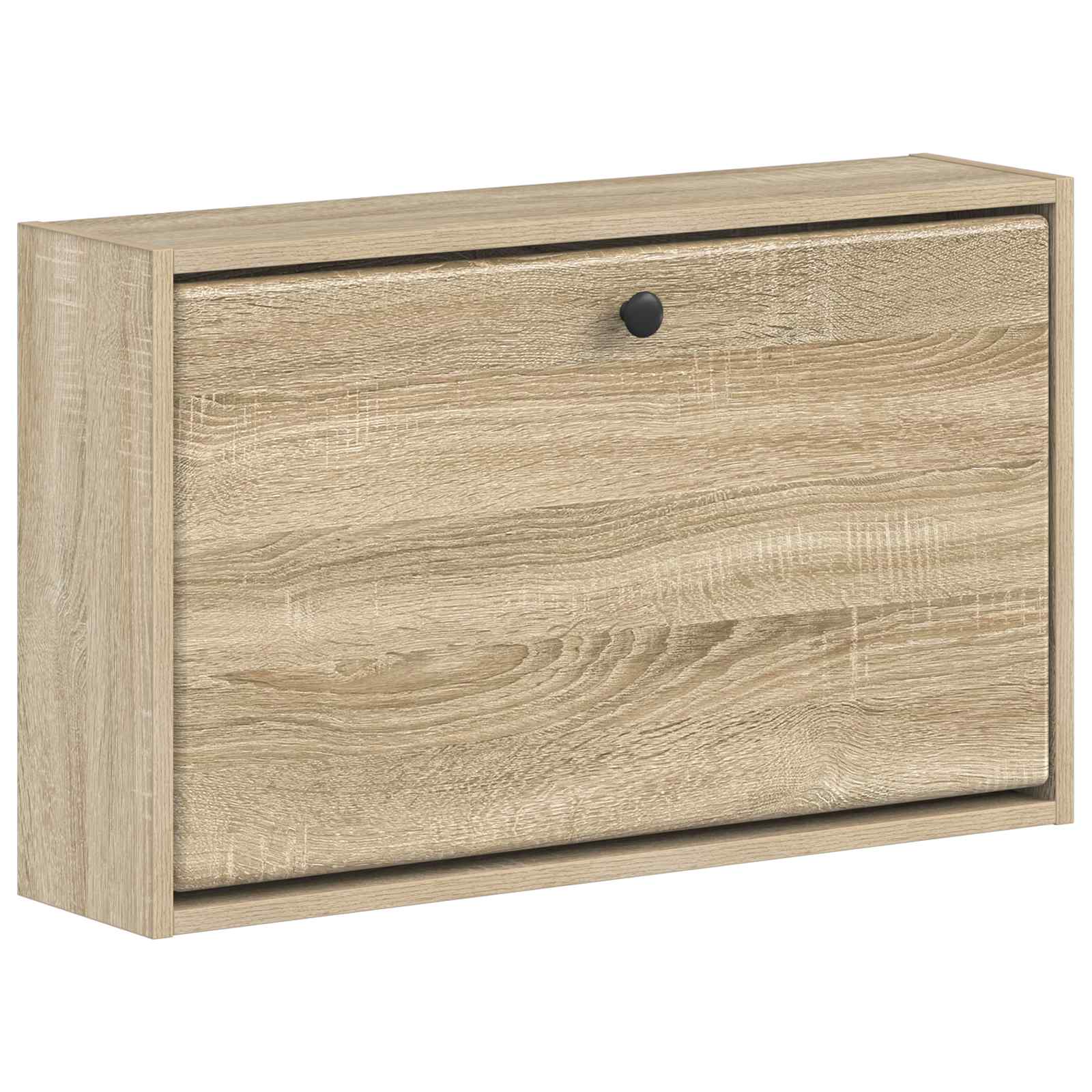 vidaXL Wisząca szafka na buty BREDA 71 x 17 x 43 cm dąb Sonoma