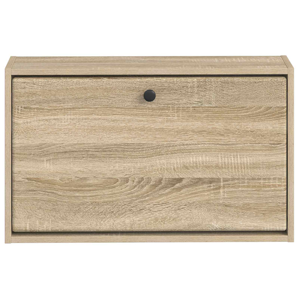 vidaXL Wisząca szafka na buty BREDA 71 x 17 x 43 cm dąb Sonoma