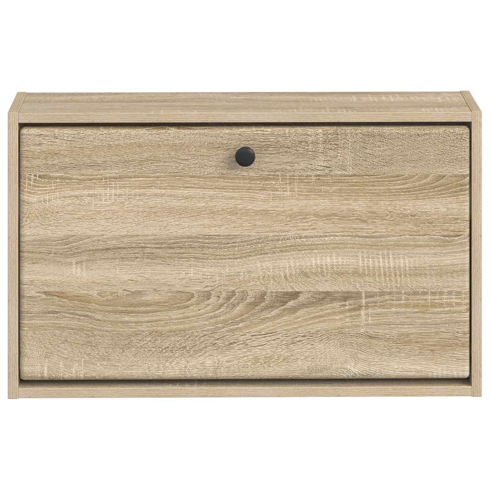 vidaXL Wisząca szafka na buty BREDA 71 x 17 x 43 cm dąb Sonoma