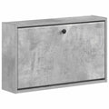 vidaXL Wisząca szafka na buty BREDA 71 x 17 x 43 cm Betonowy szary