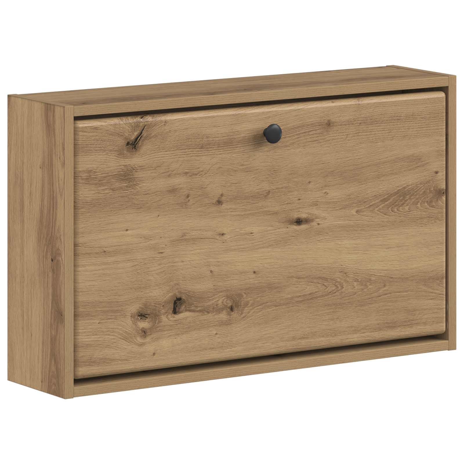 vidaXL Wisząca szafka na buty BREDA 71 x 17 x 43 cm Dąb artisan