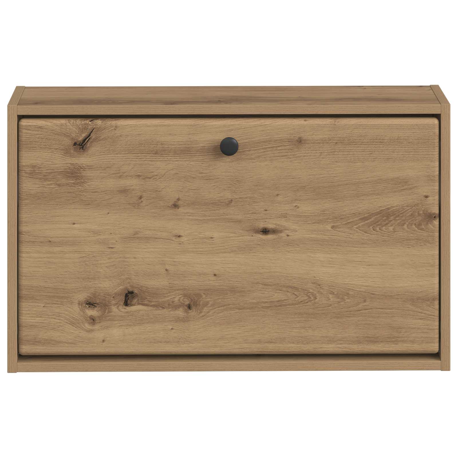 vidaXL Wisząca szafka na buty BREDA 71 x 17 x 43 cm Dąb artisan