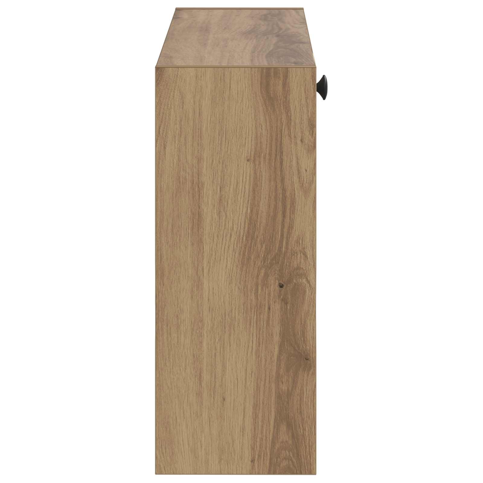 vidaXL Wisząca szafka na buty BREDA 71 x 17 x 43 cm Dąb artisan