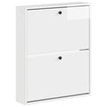 vidaXL Wisząca szafka na buty BREDA 71 x 17 x 86 cm