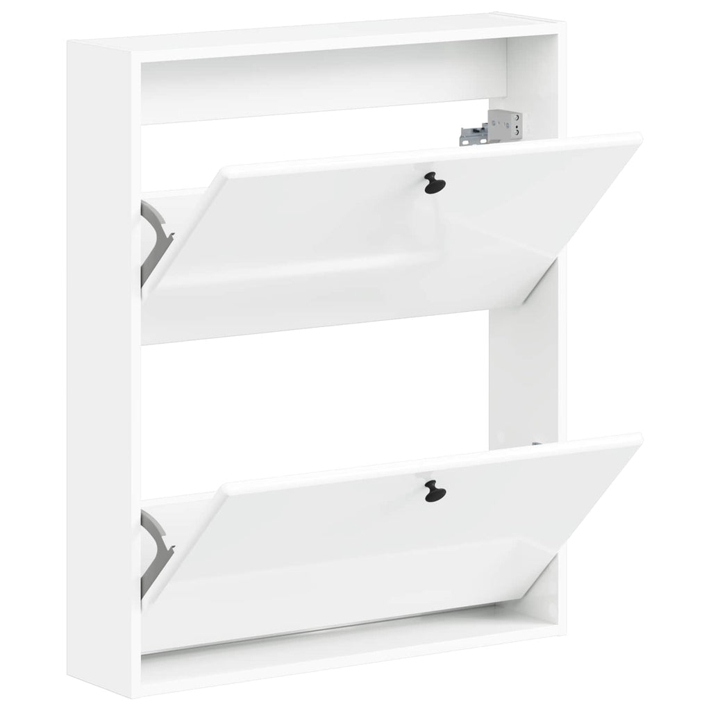 vidaXL Wisząca szafka na buty BREDA 71 x 17 x 86 cm