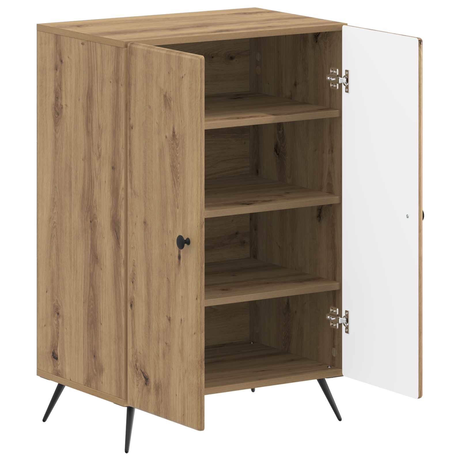 vidaXL Szafka na buty BREDA 59,5 x 39,5 x 90 cm Drewno inżynieryjne
