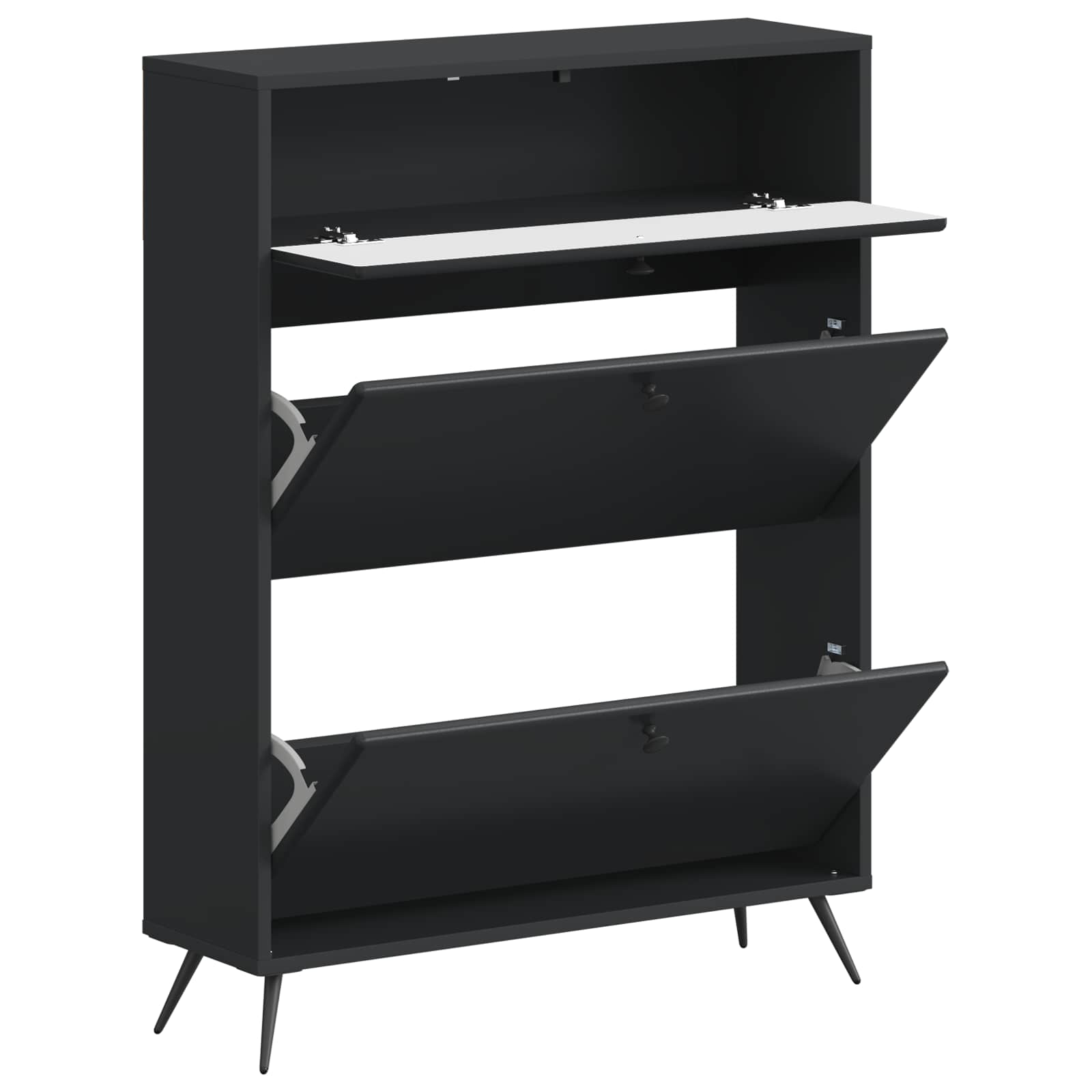 vidaXL Szafka na buty BREDA 78 x 24 x 103 cm Drewno inżynieryjne