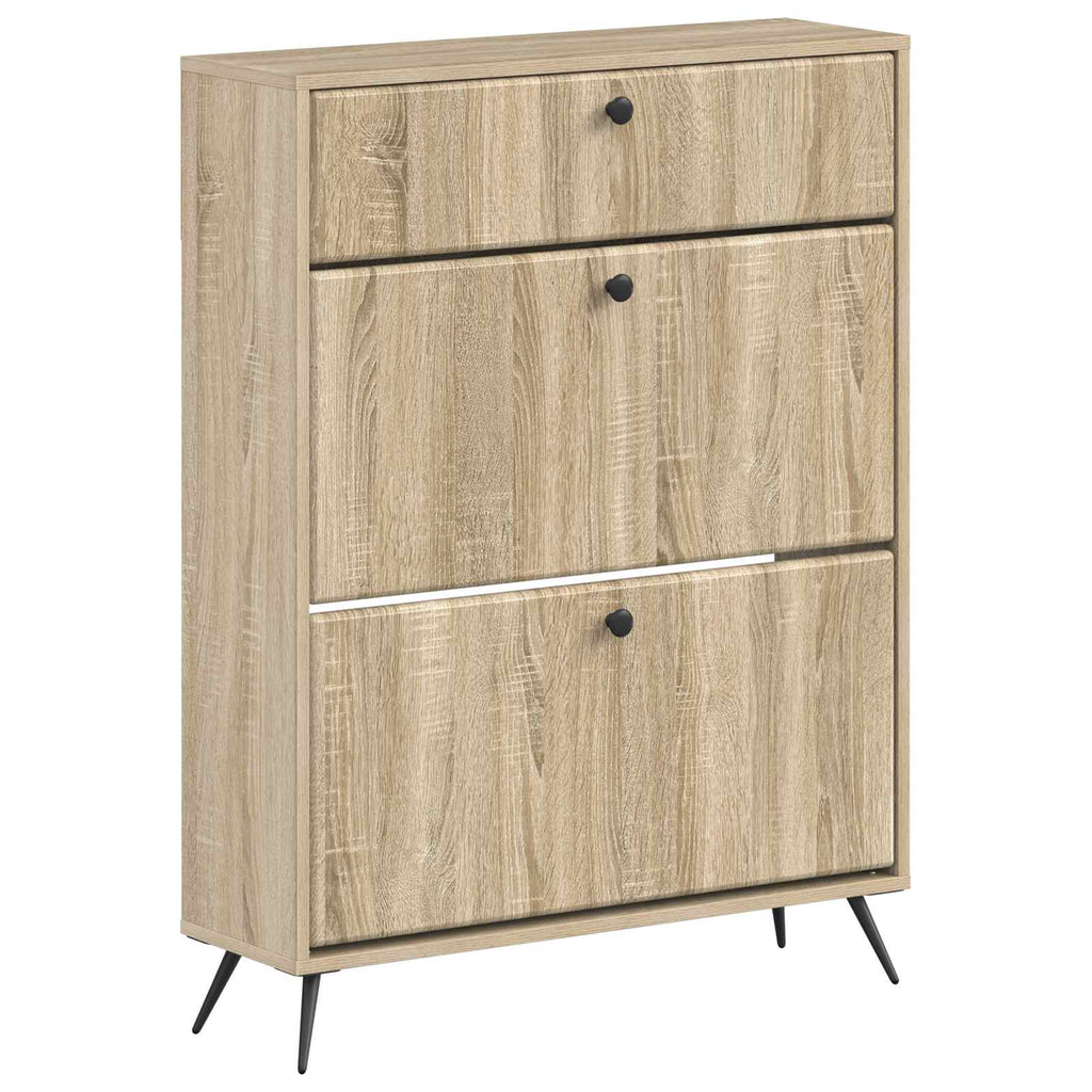 vidaXL Szafka na buty BREDA 78 x 24 x 103 cm Drewno inżynieryjne