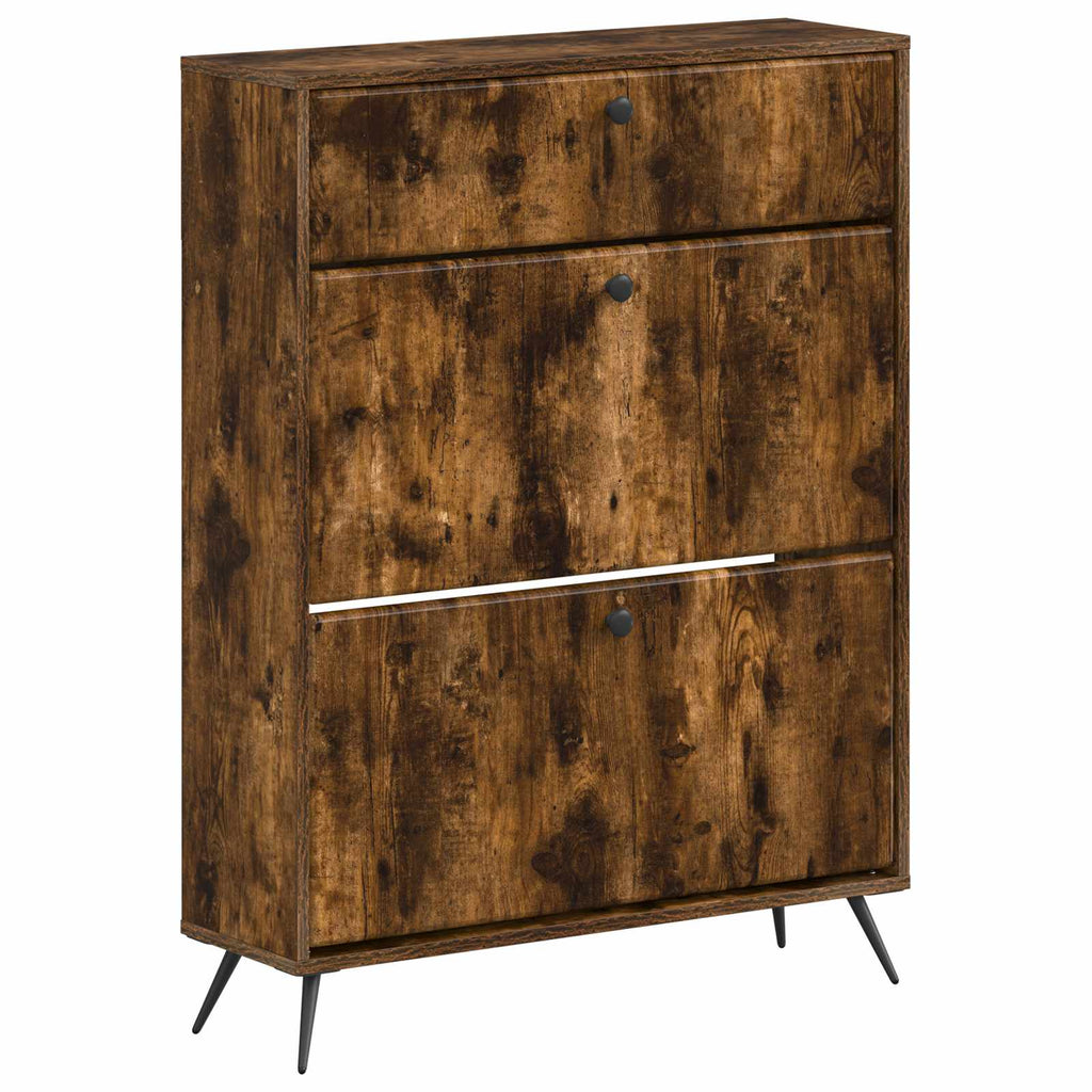 vidaXL Szafka na buty BREDA 78 x 24 x 103 cm Drewno inżynieryjne
