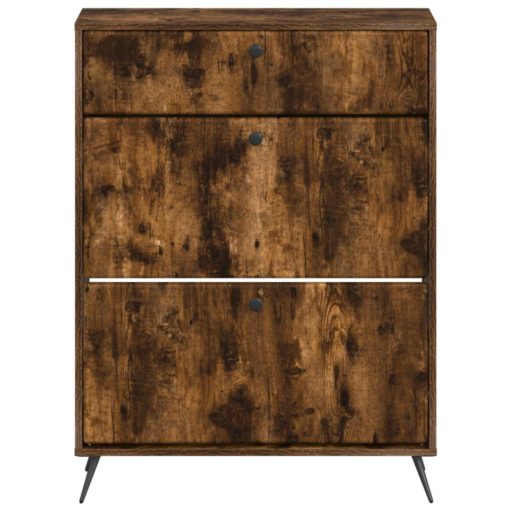 vidaXL Szafka na buty BREDA 78 x 24 x 103 cm Drewno inżynieryjne