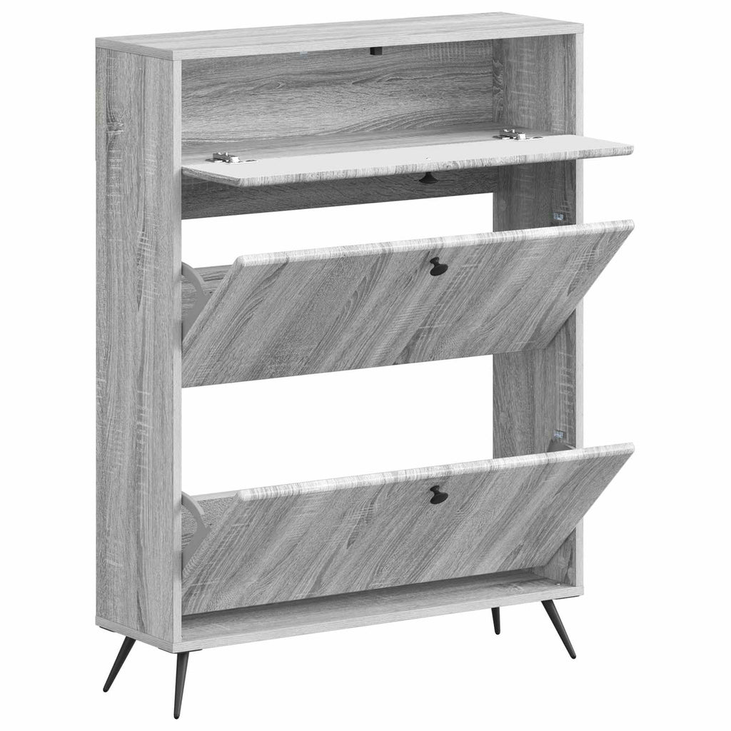 vidaXL Szafka na buty BREDA 78 x 24 x 103 cm Drewno inżynieryjne