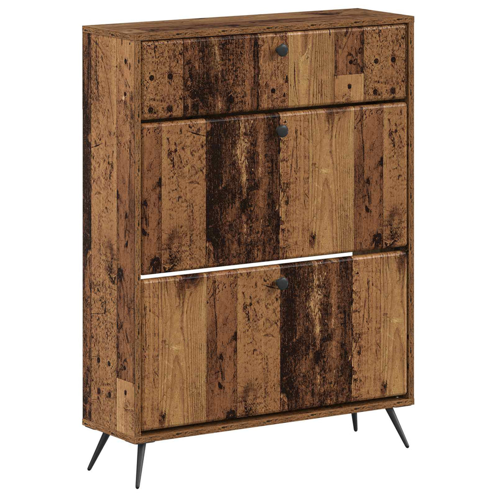 vidaXL Szafka na buty BREDA 78 x 24 x 103 cm Drewno inżynieryjne