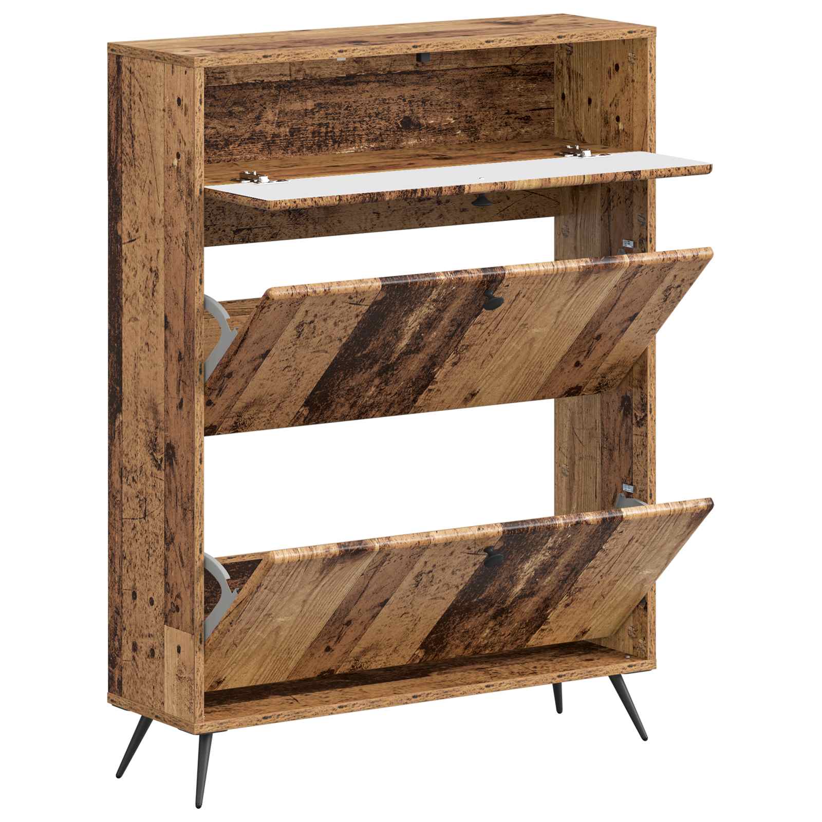 vidaXL Szafka na buty BREDA 78 x 24 x 103 cm Drewno inżynieryjne