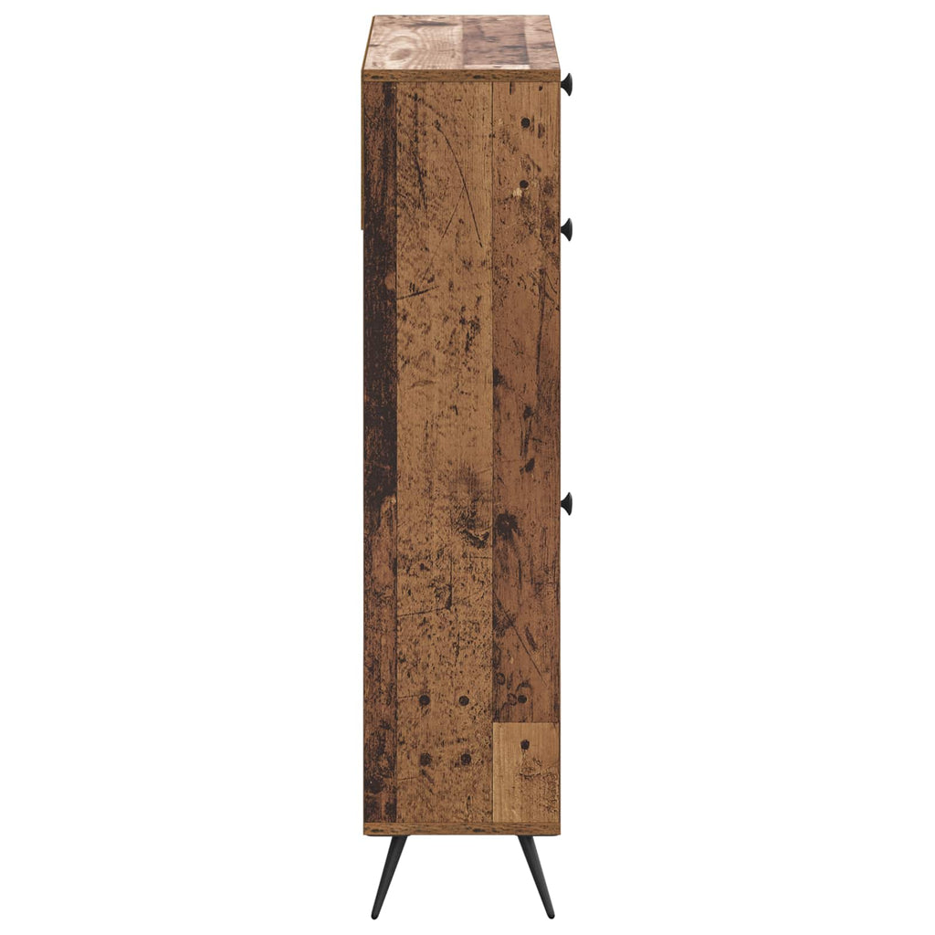 vidaXL Szafka na buty BREDA 78 x 24 x 103 cm Drewno inżynieryjne