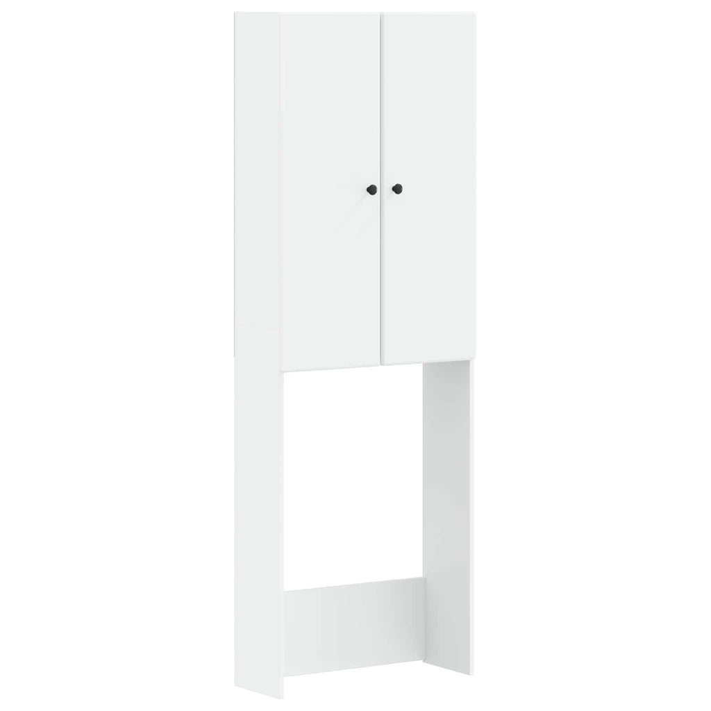 vidaXL Szafka toaletowa BREDA Biały 66 x 25,5 x 190 cm