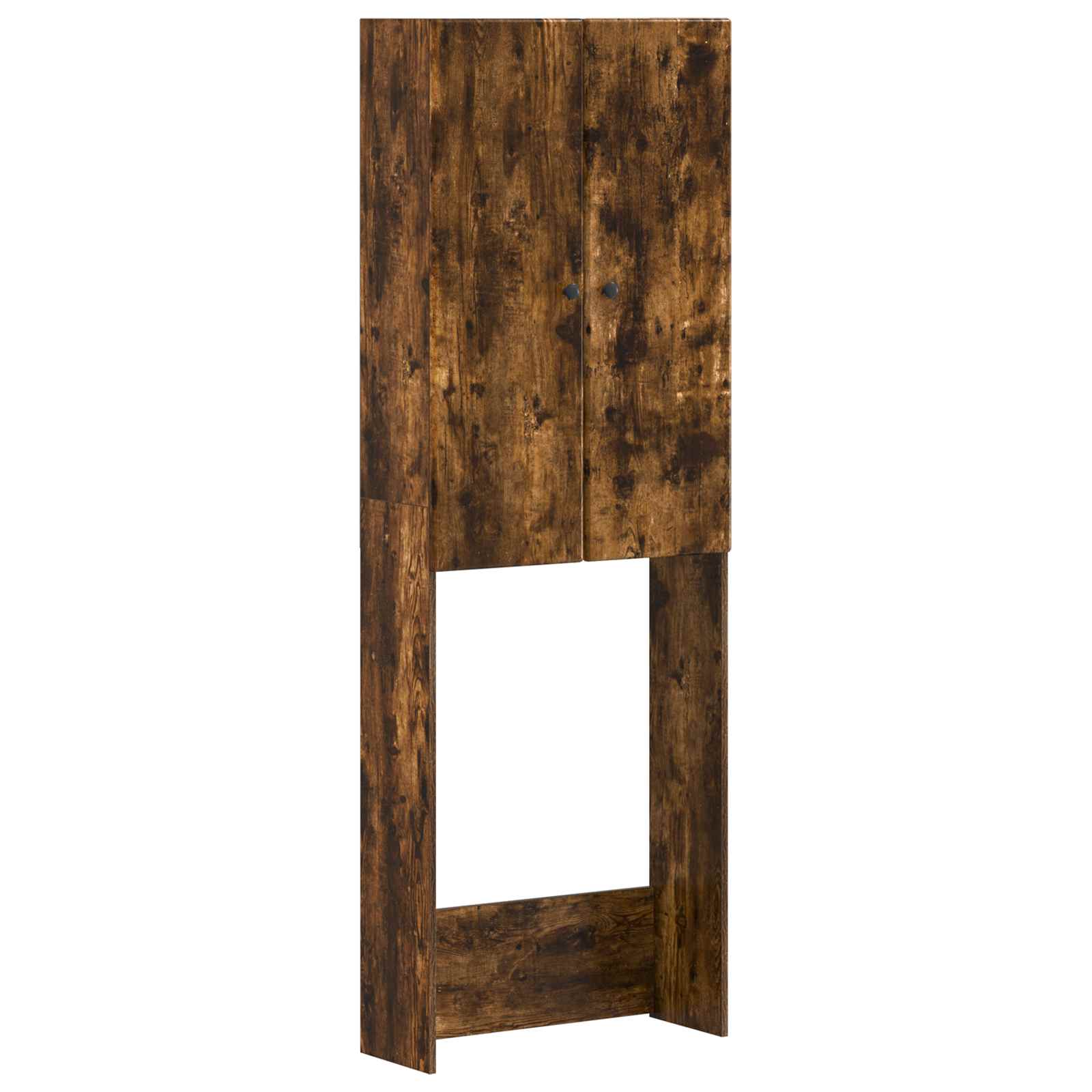 vidaXL Szafka toaletowa BREDA Dąb wędzony 66 x 25,5 x 190 cm